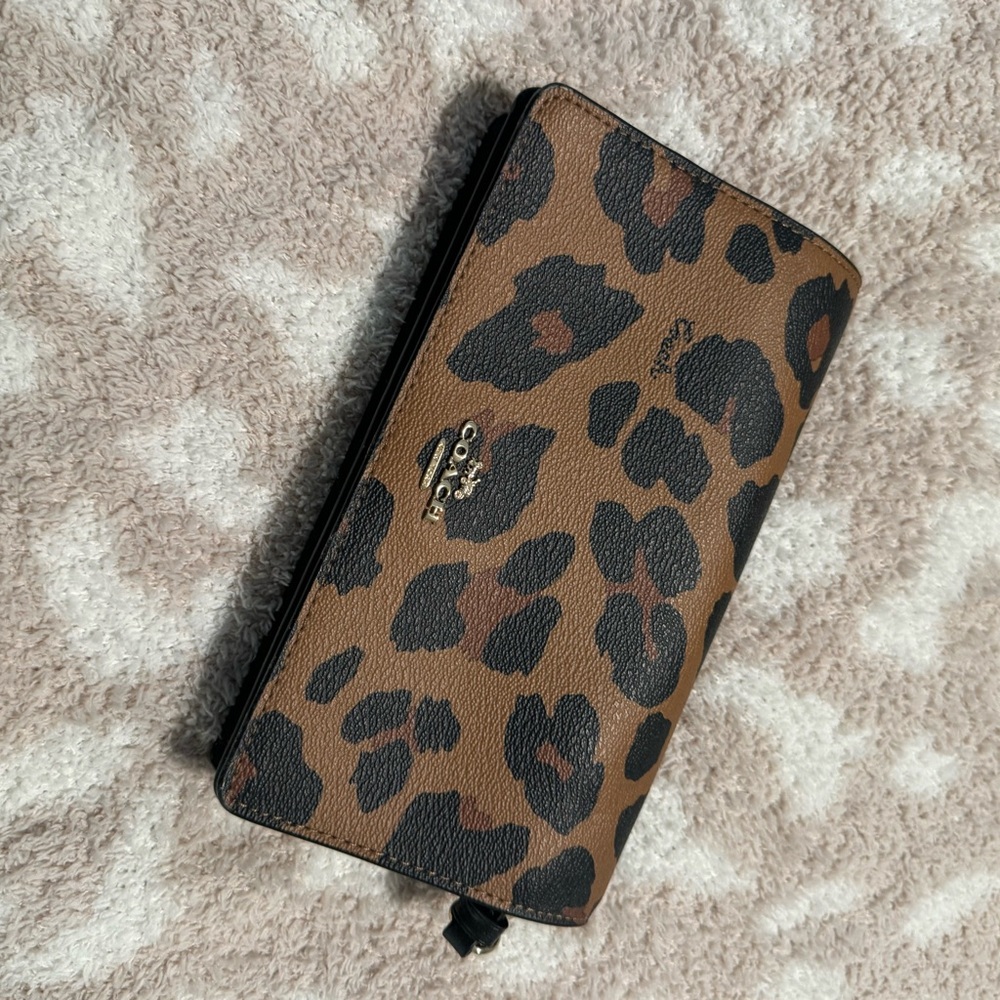 Coach Leopard Print Crossbody Bag
